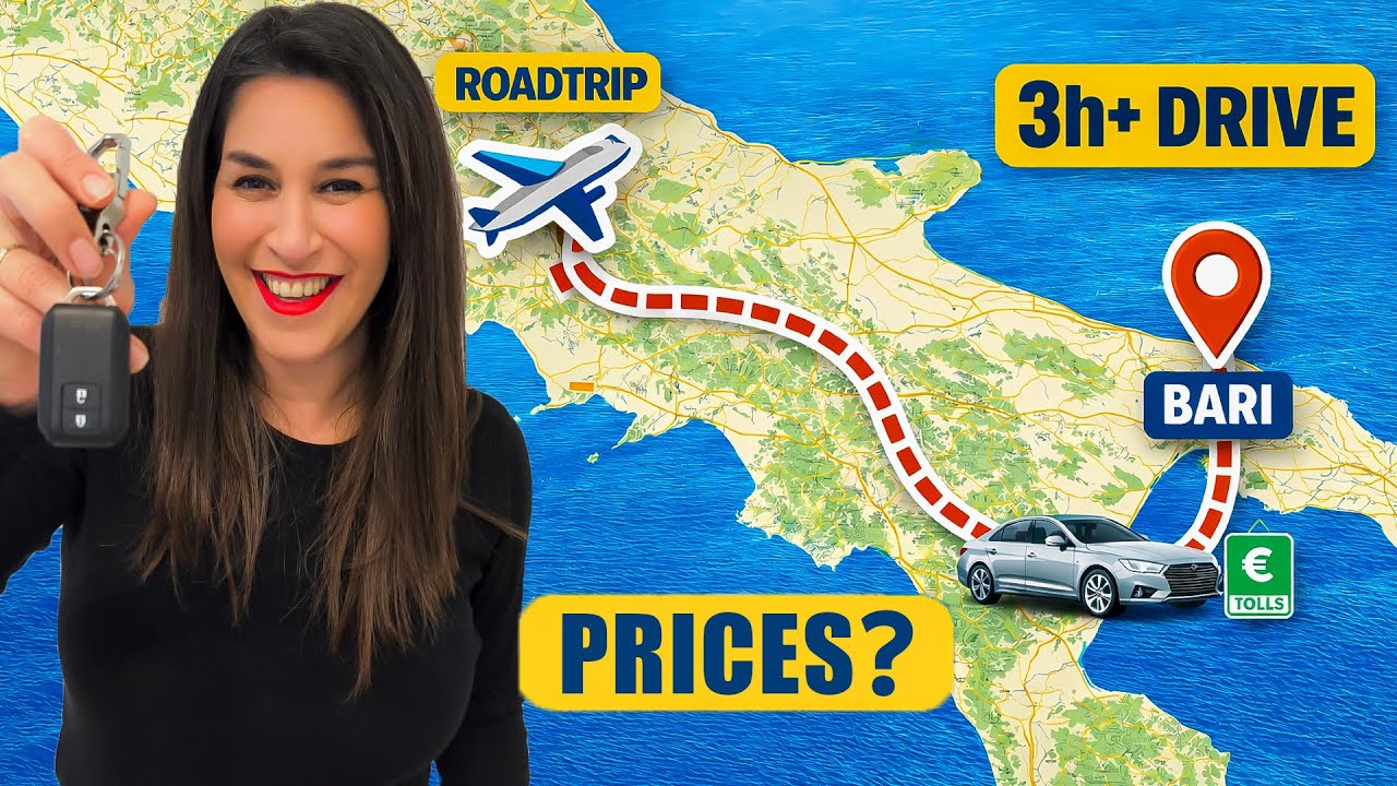 Naples to Bari Drive - Is it Expensive? (Route, Tolls, and Rental Tips)