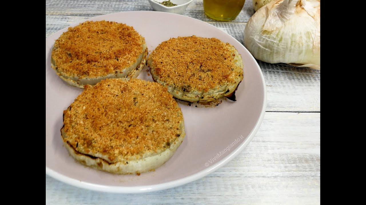 Cipolle di Giarratana gratinate al forno