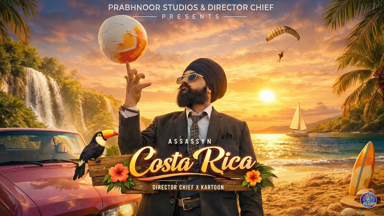 Costa Rica — Assassyn | Punjabi Latin Country | Official Video | New Punjabi Song 2026