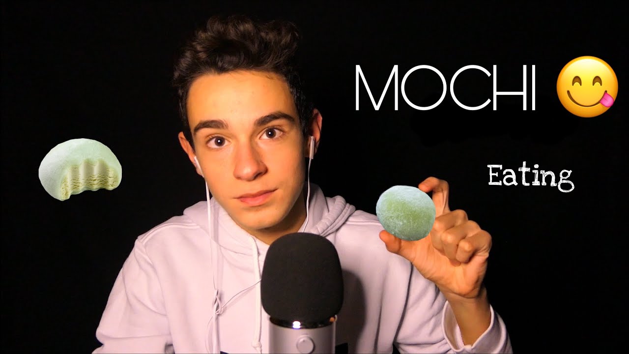 EATING MOCHI 🍡 | ASMR ITA