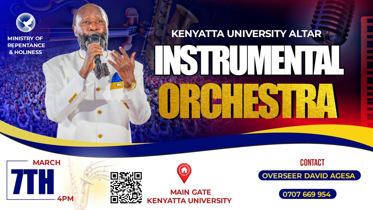 KU MAIN ALTAR || FRIDAY SUNSET INSTRUMENTAL ORCHESTRA || 07.03.2025