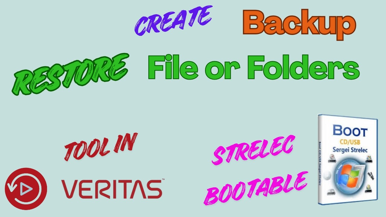 Restore Files or Folders Using Veritas System Recovery