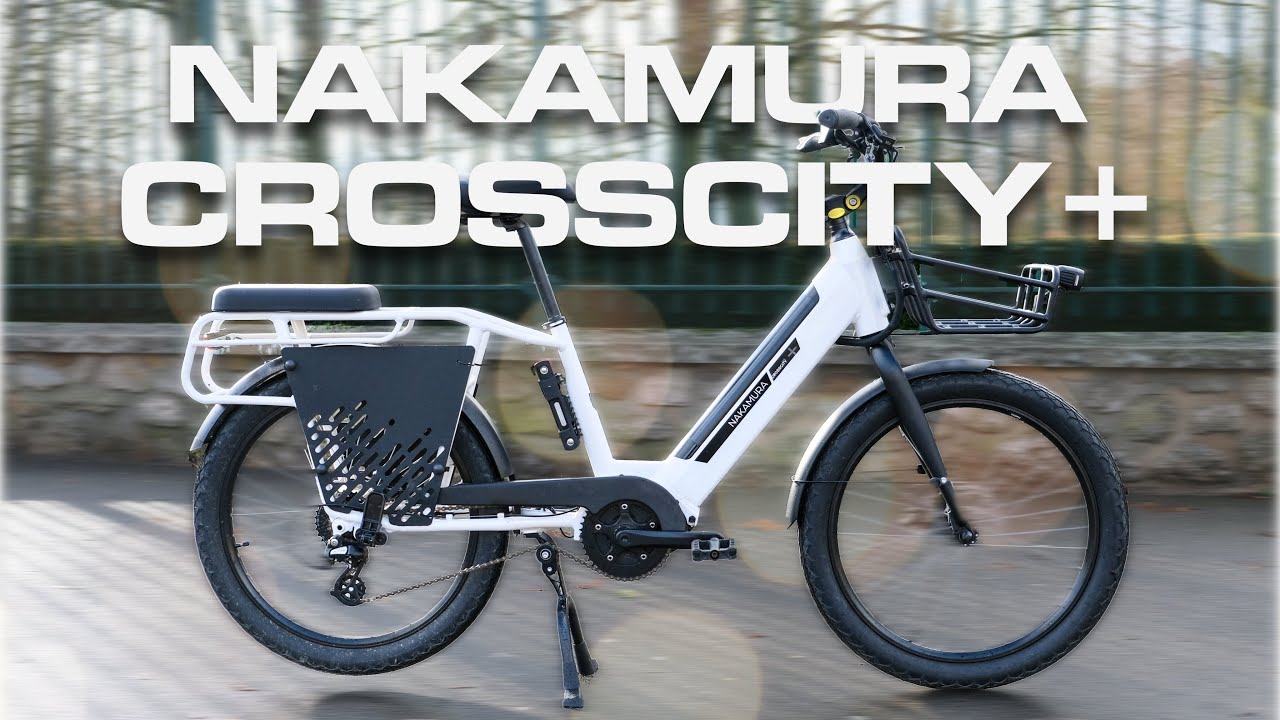 Test du Nakamura Crosscity+ : le vélo électrique biplace abordable d'Intersport