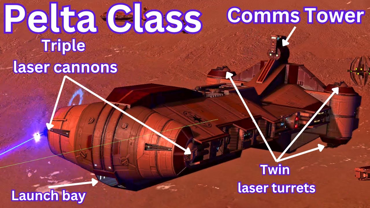 Aesthetics of the Pelta Class Frigate