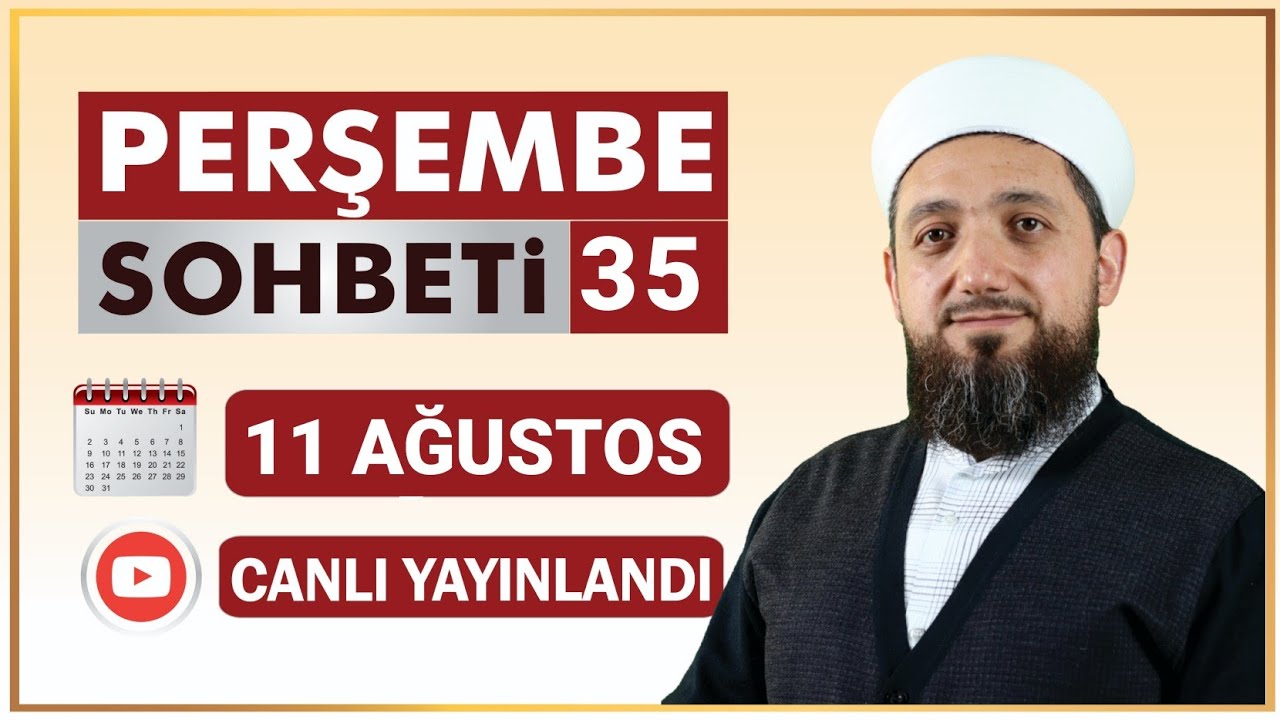 Perşembe Sohbeti | Ahirette iflas! | 11.08.2022