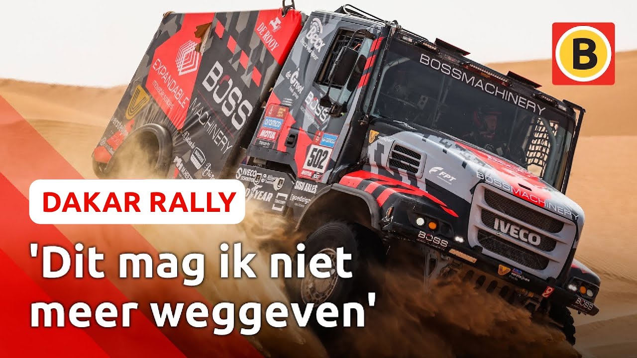 Janus van Kasteren hard OP WEG naar WINST | Dakar Rally