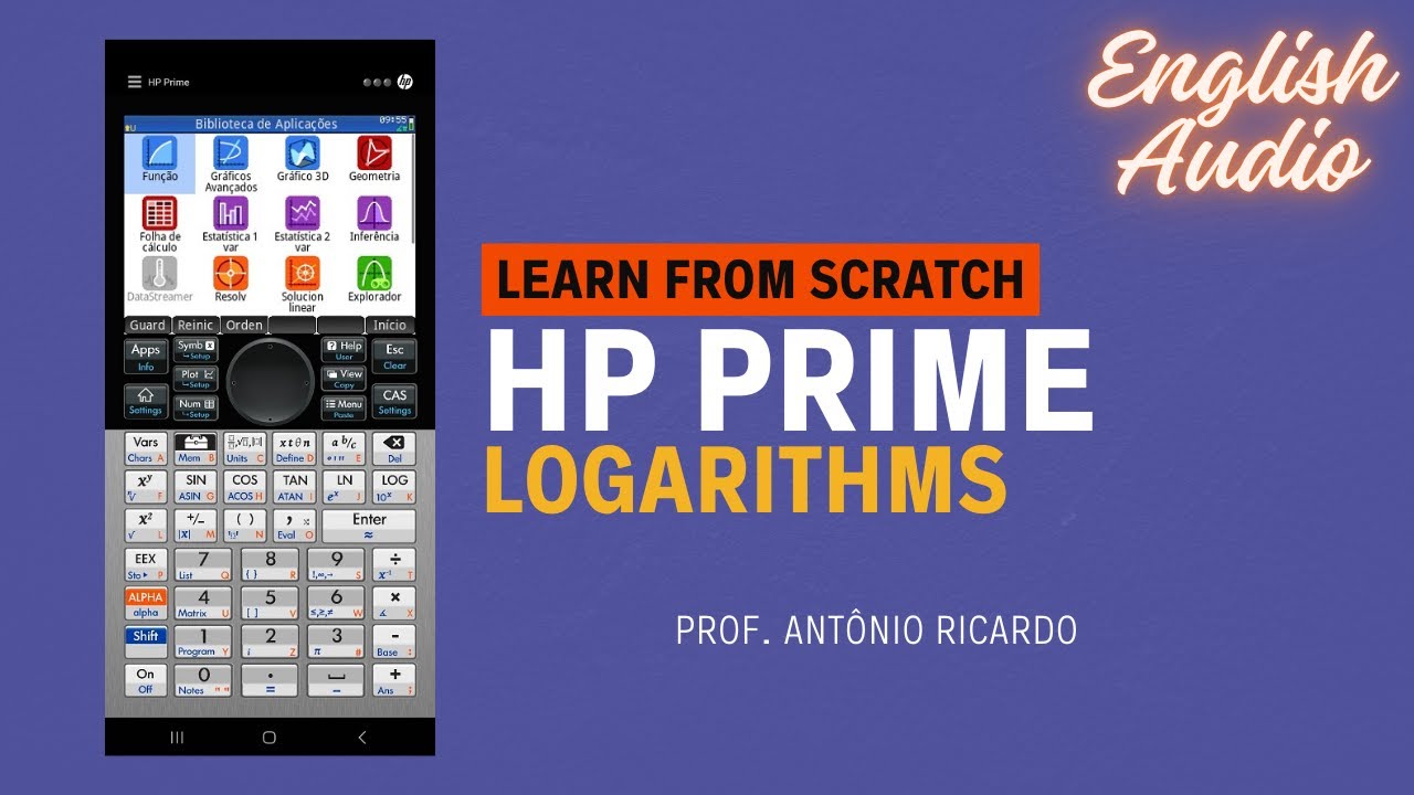 Solve ANY Logarithm on the HP Prime! | Easy and Quick Tutorial #engineering #logarithm #math