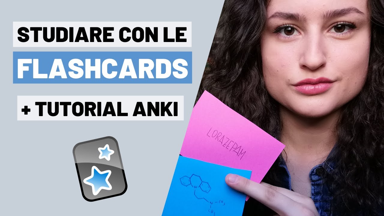 FLASHCARDS - come usarle per studiare + ANKI TUTORIAL \\ Tecniche di ACTIVE RECALL