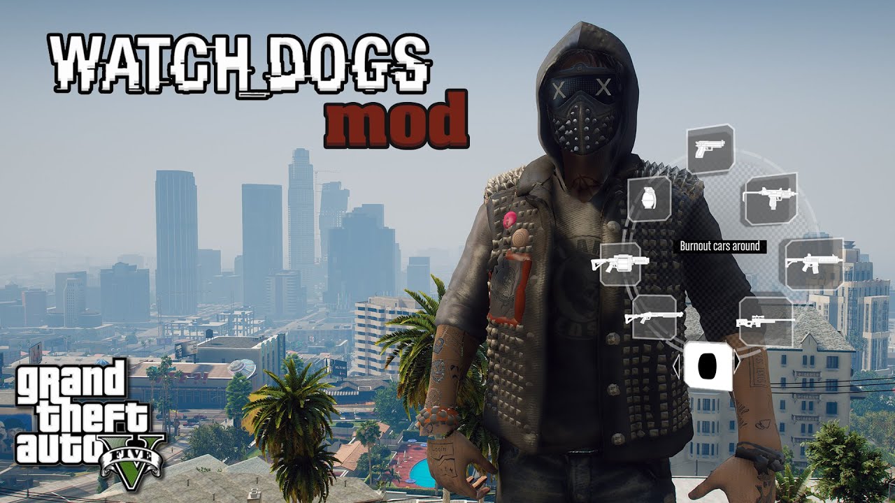 Как установить Watch Dogs мод в GTA 5 / БЕСПЛАТНЫЕ СУПЕР СПОСОБНОСТИ из Watch Dogs в ГТА 5