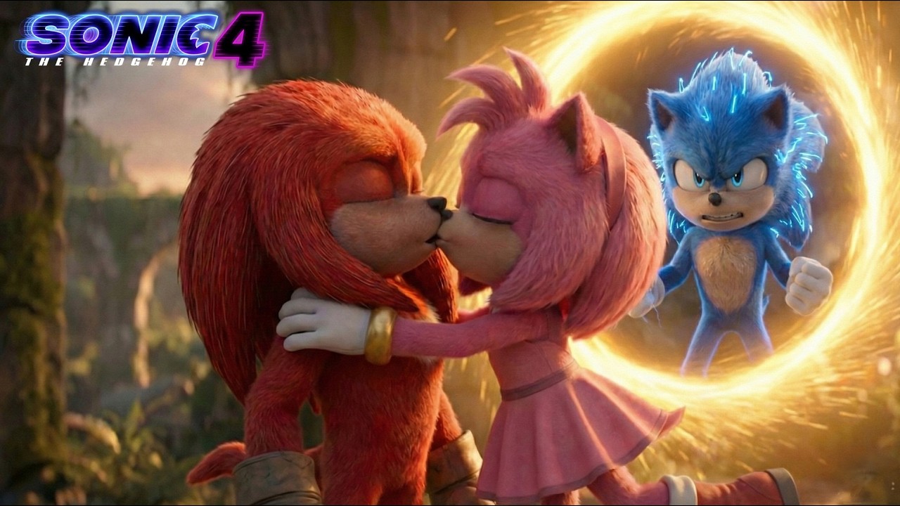 SONIC Se Hace ENEMIGO de KNUCKLES por ROBARLE a Su NOVIA AMY ROSE En SONIC 4 La Película -Teoría