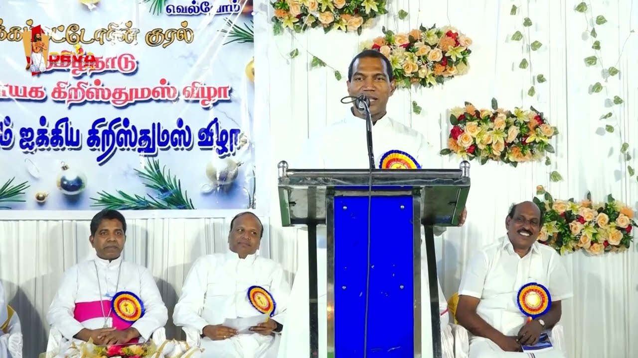 Fr. Jegath Gaspar Raj | Speech on What Christianity Does | DEVA TV |