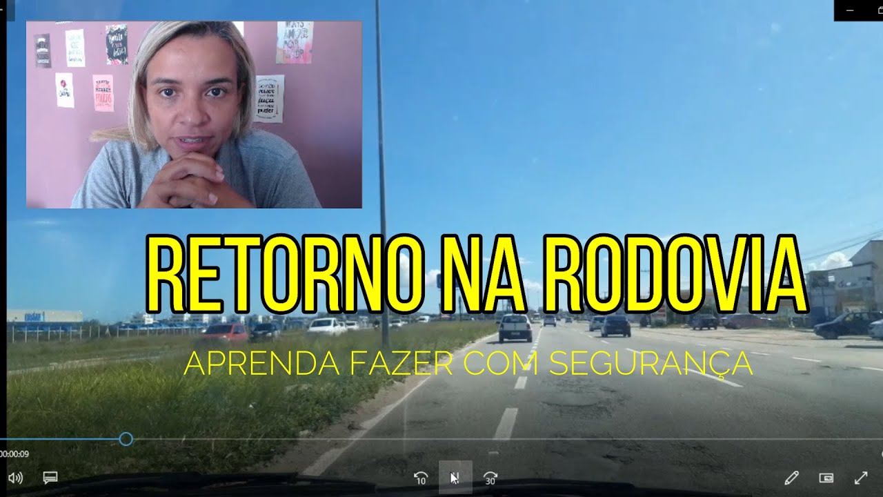 Retorno na rodovia - aprenda fazer com segurança