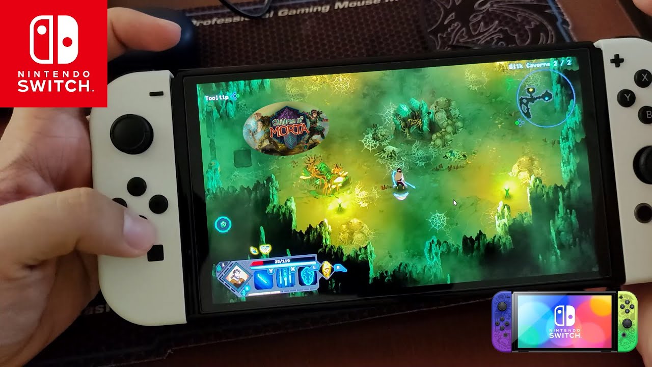 children of morta gameplay on nintendo switch OLED