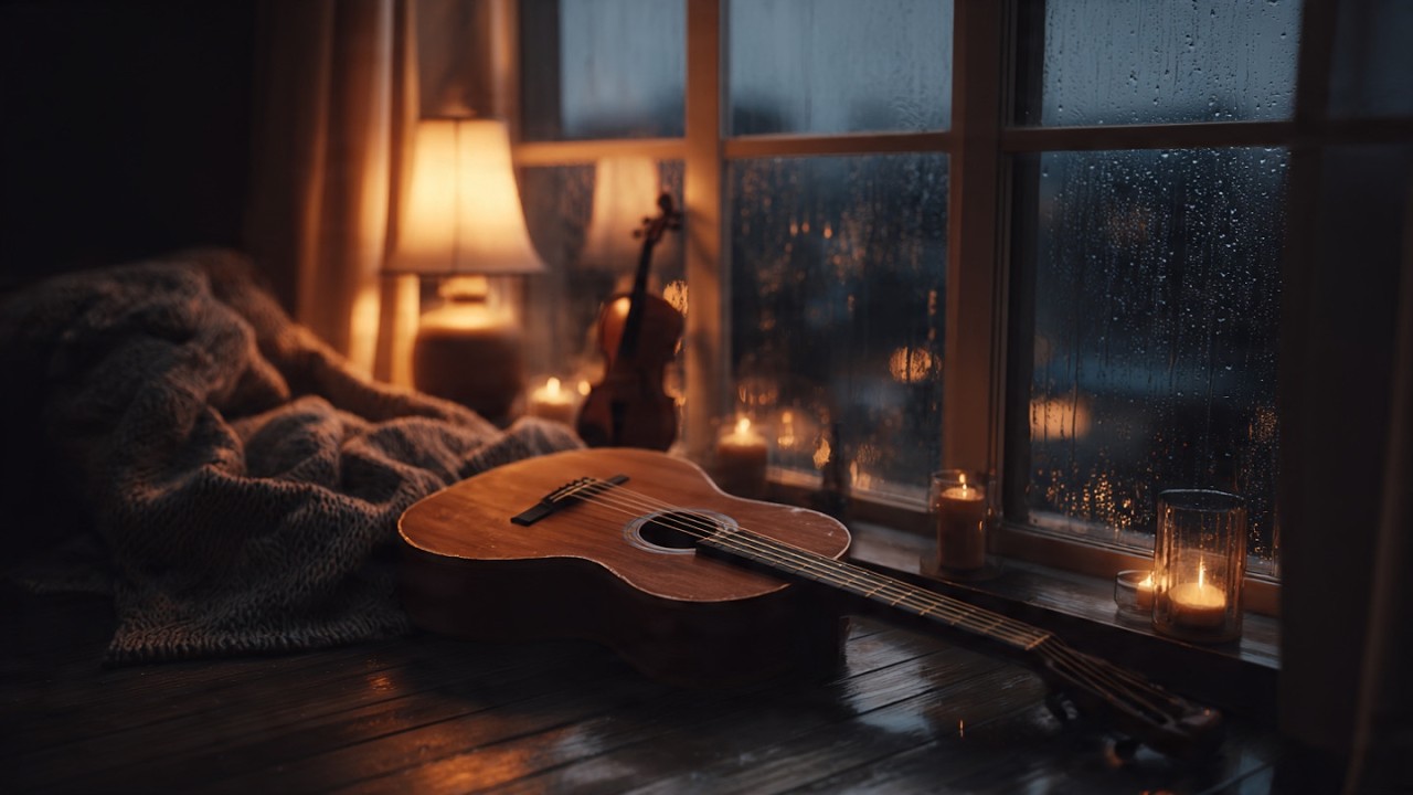 Whispers of Serenity 🌿 Acoustic Guitar & Soft Violin Ambient Music for Relaxation, Stress Release