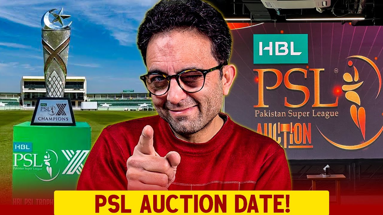 PSL 11 Auction will take place on Wednesday 11 February 2026 🇵🇰🏏
