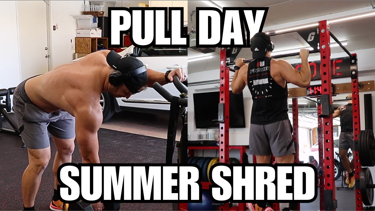THE PERFECT PULL DAY | GARAGE GYM WORKOUT | SUMMER SHRED SERIES EP 2