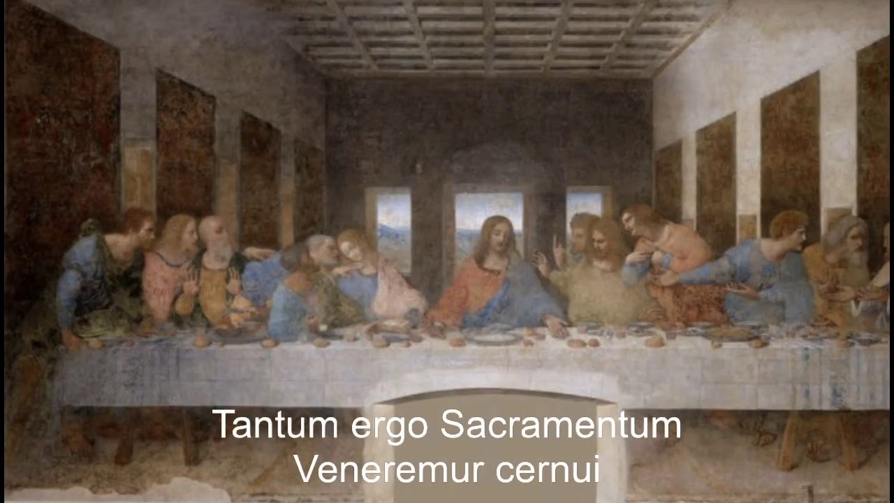 皇皇聖體(Tantum ergo)拉丁，英語，粵語，華語