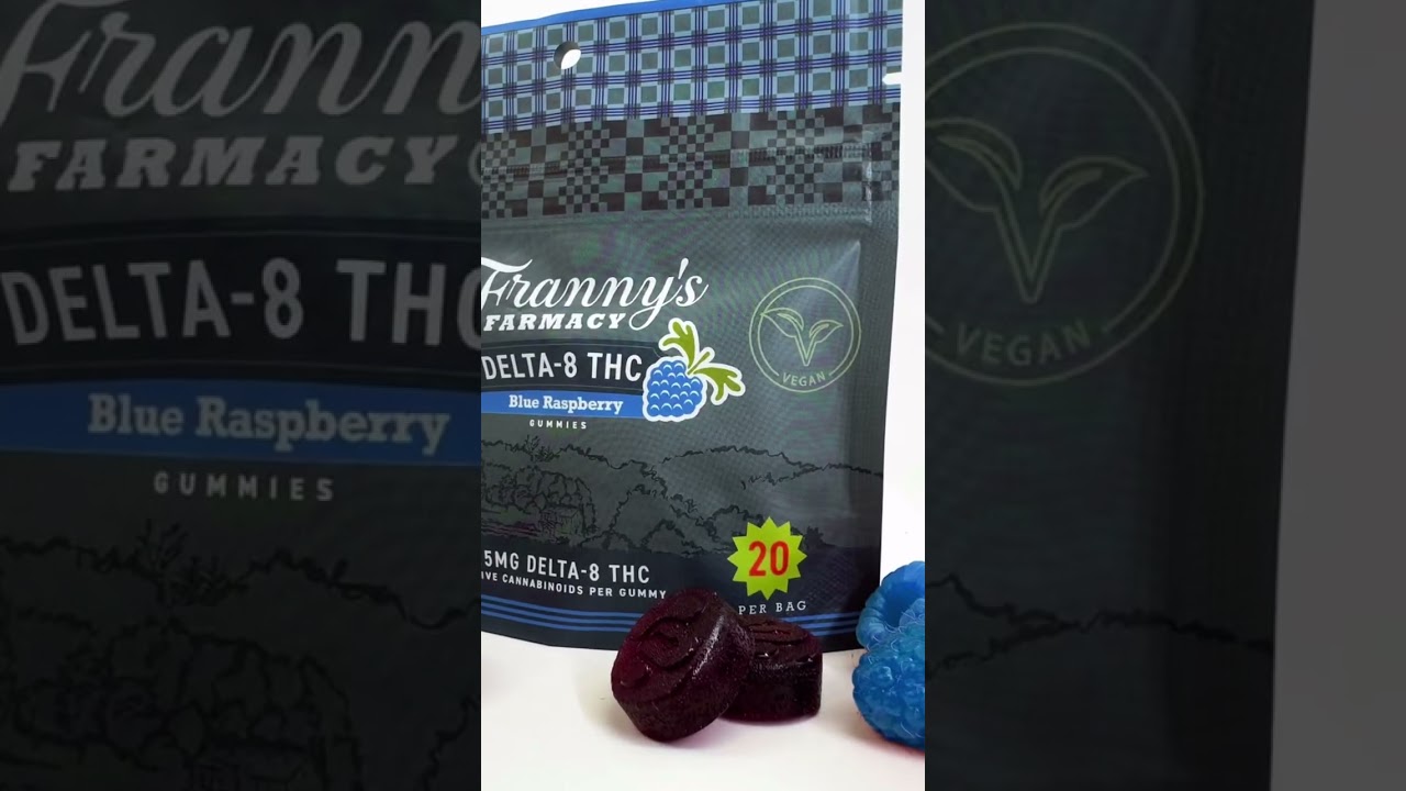 Blue Raspberry Delta-8 THC Gummies!