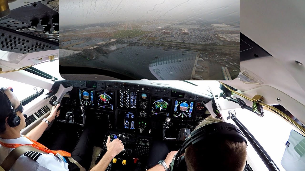 Gulfstream Instrument Landing to Minimums - Pilot VLOG 113