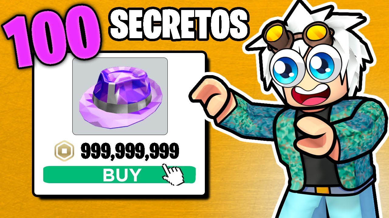 ¡100 SECRETOS que NO SABIAS de ROBLOX!
