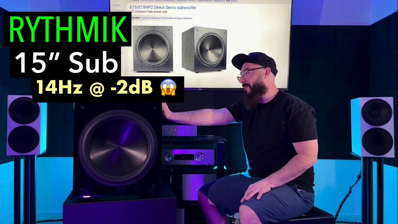 Сабвуфер Rythmik E15HP2. Броское название — здесь. #первый