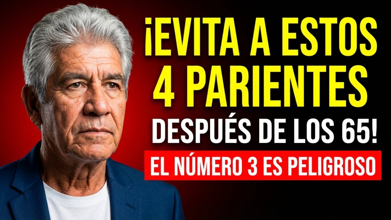 4 Parientes que debes evitar después de los 65: Por qué alejarte es lo mejor que harás por tu salud