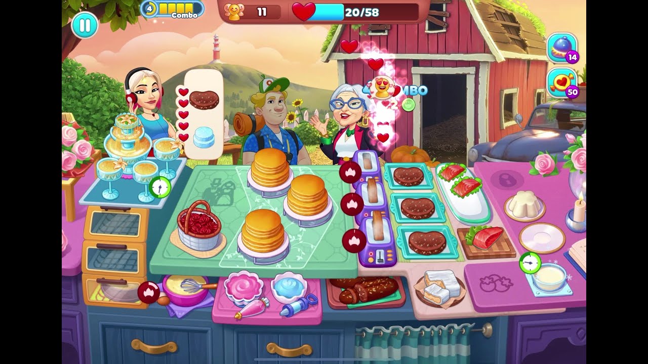 Chef & Friends - 10. Marry Me Levels 341-1, 341-2, 341-3 (No Boosters)