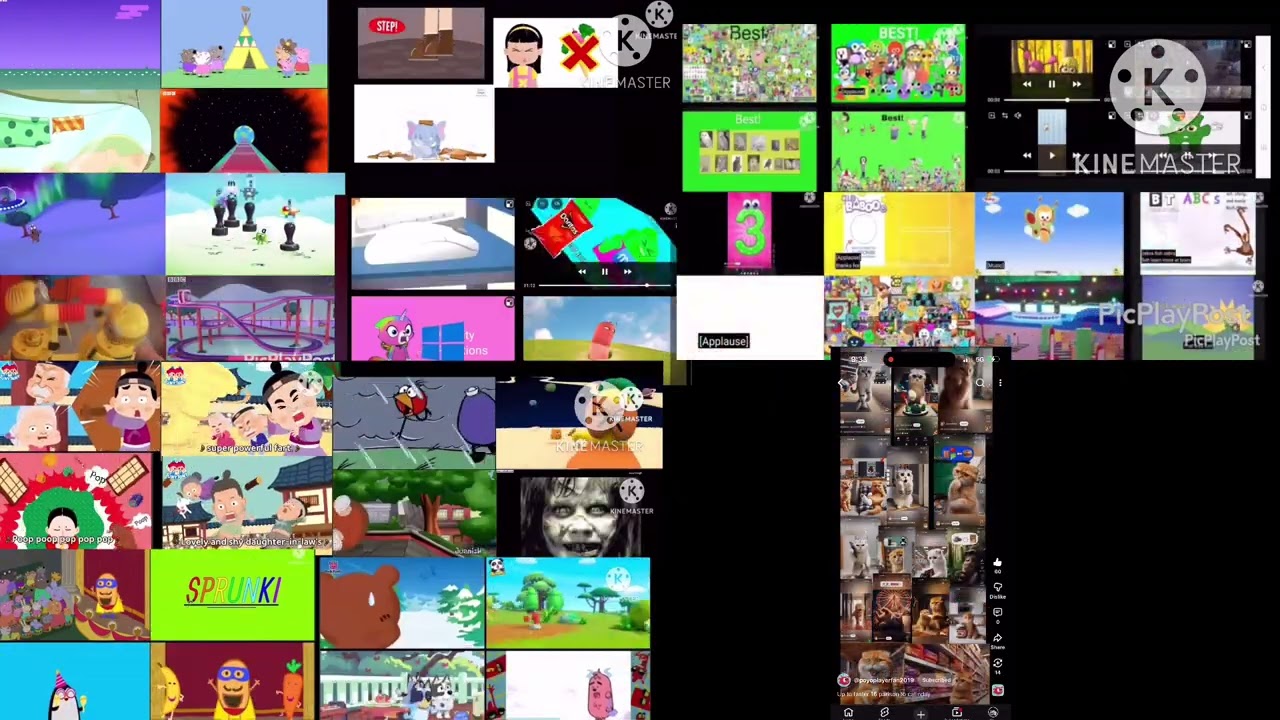 Up to faster 64 parsion Peppa pig super simple songs kimboomers and Juny Tony