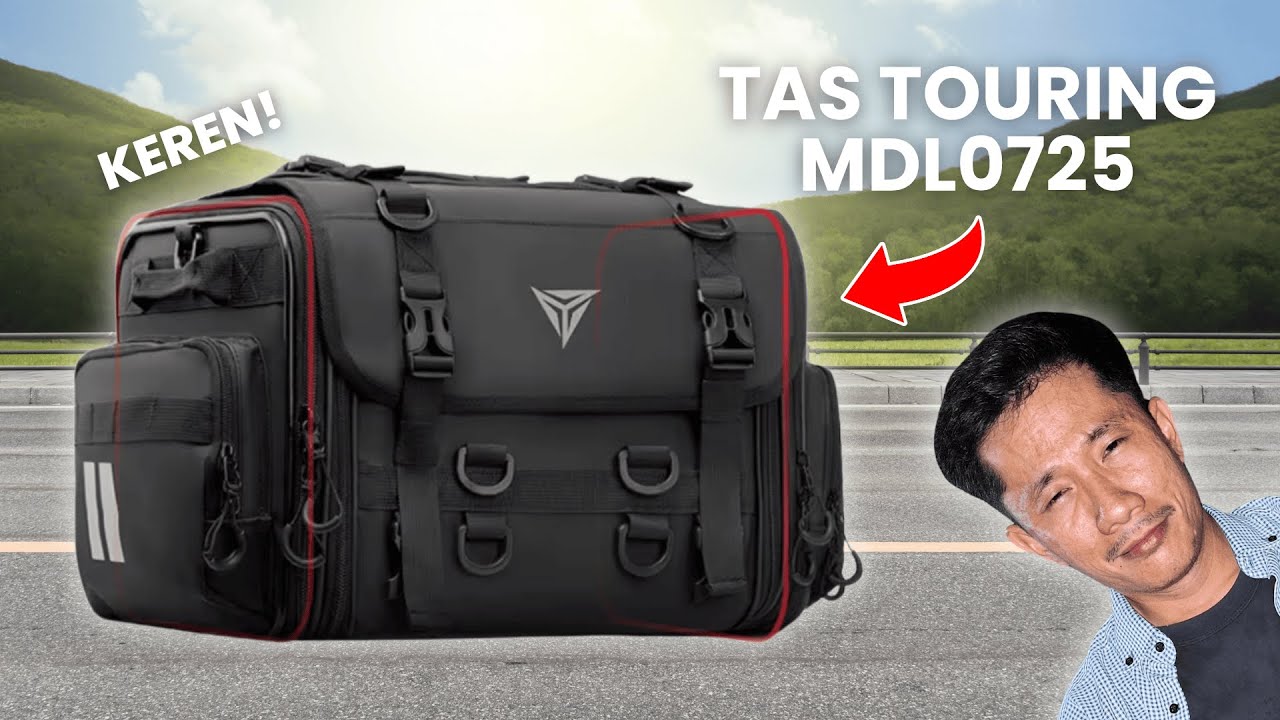 BISA GANTIIN TOP BOX! INI DIA CARA PASANG TAS TOURING MDL0725