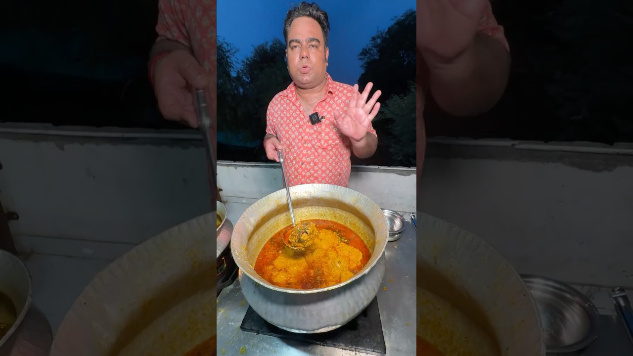 Rajasthani Style Mutton Siri Paye in Jaipur #shortsvideo