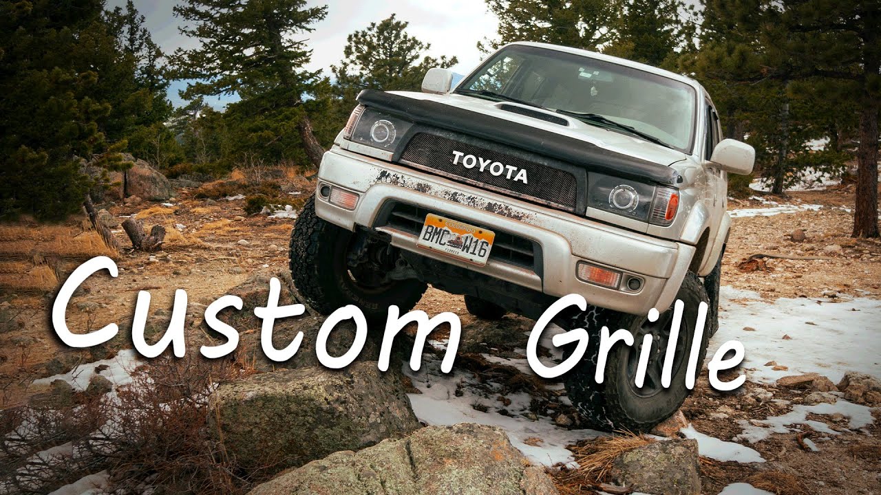 How To Build A Custom 4Runner Grille // DIY Car Grille