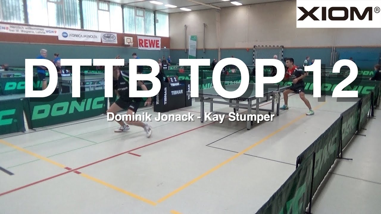 DTTB TOP 12 2019 | m&auml;nnliche Jugend | Jonack - Stumper | Highlights