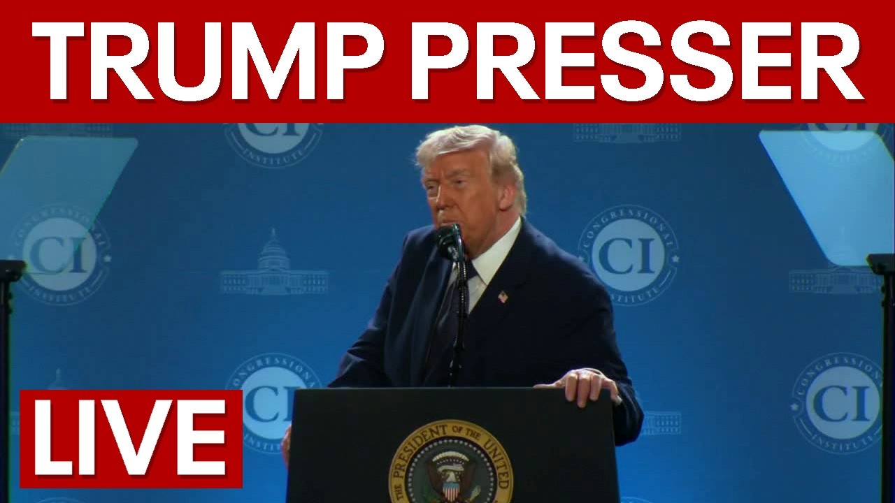 LIVE | President Trump makes remarks to Republican Members Issues Conference