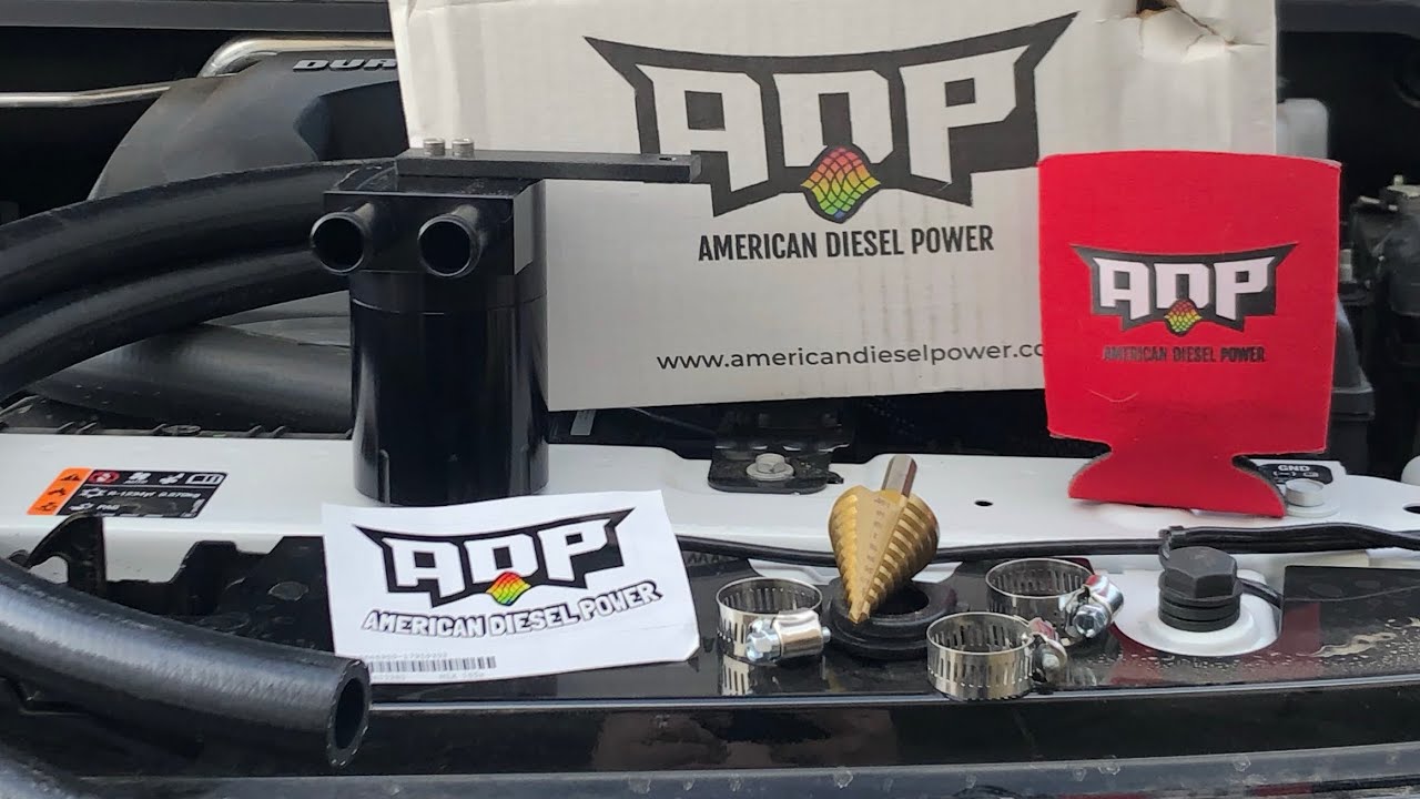 American Diesel Power Catch Can Install (2.8L)