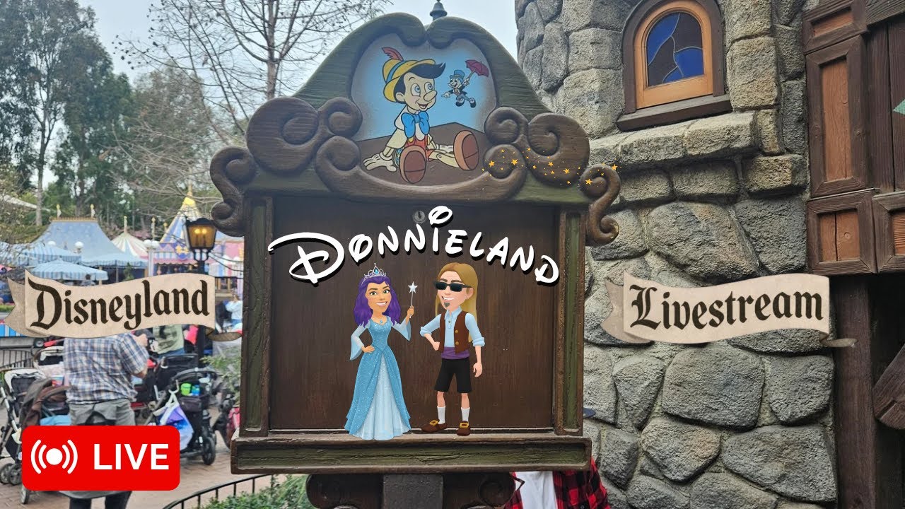🔴 Live: #4k #DISNEYLAND #disneylandlivestream 022126 #DonnieLand #Peace #Love #Consideration #viral