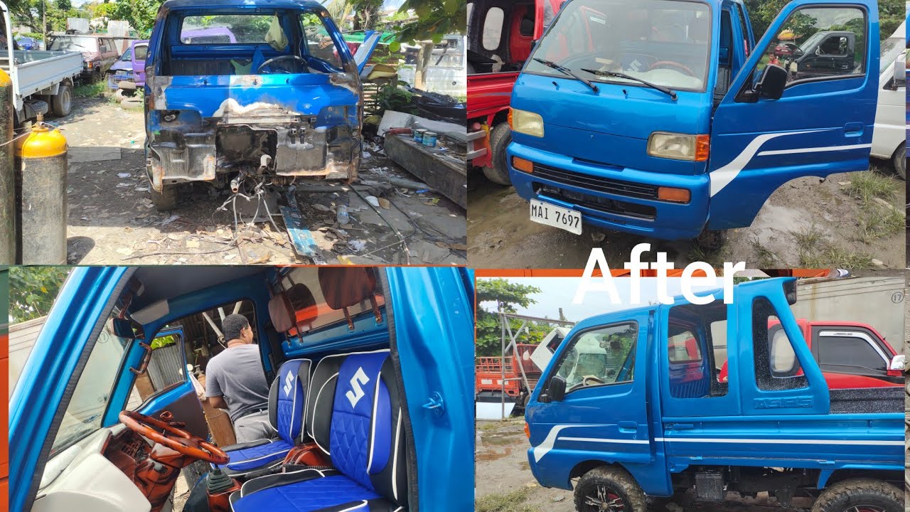 suzuki scrum 4x4 repair full vdeo