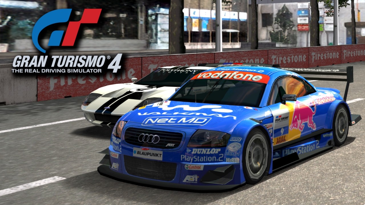Gran Turismo 4 Spec II | Abt Audi TT-R Intense Battle in Seoul Central + Engine Sound PS2 UHD
