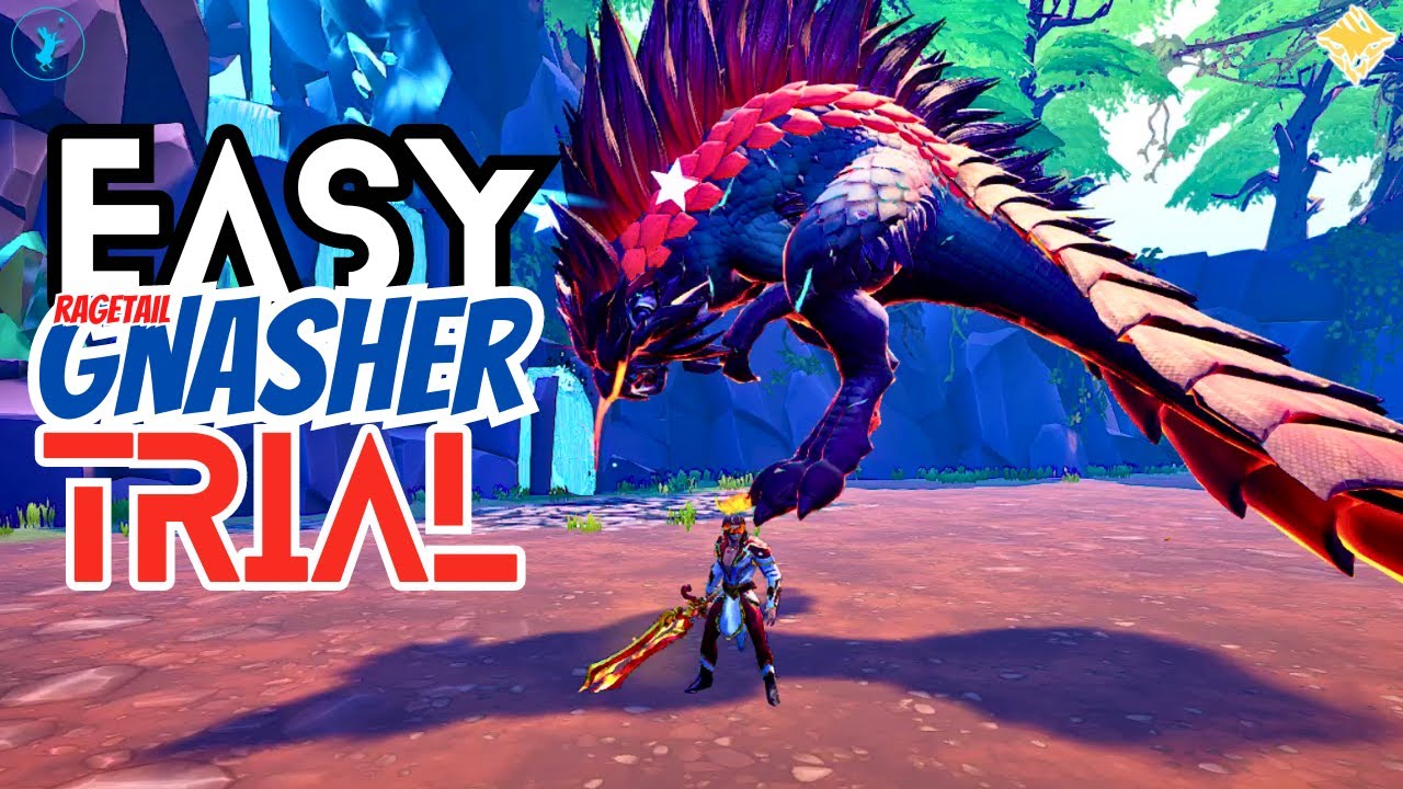 The Easiest Ragetail Gnasher Dauntless Trial - Solo Sword Build
