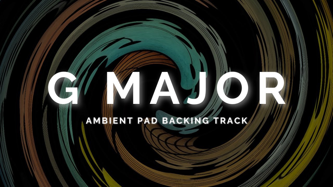 Atmospheric Ambient Pad Backing Track in G Major