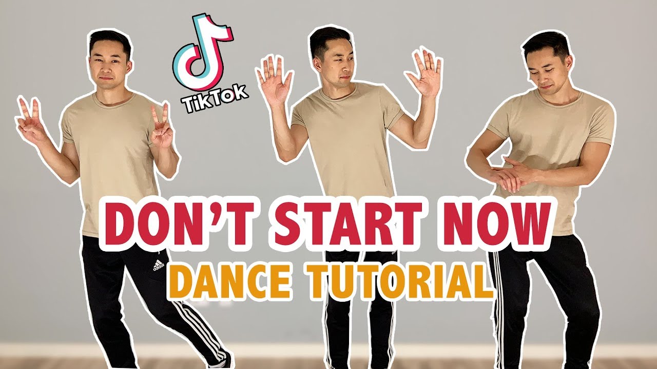 DUA LIPA - DON'T START NOW TIK TOK DANCE TUTORIAL (Step By Step)