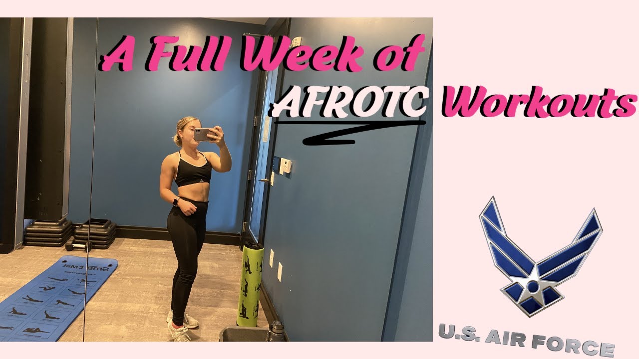 Week of AFROTC Workouts | Train with me!