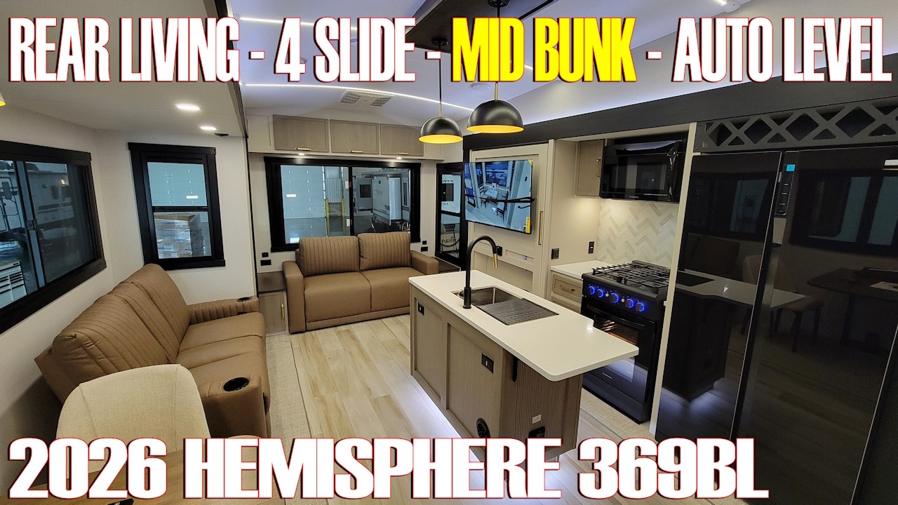 2026 Salem Hemisphere 369BL Mid Bunk Fifth Wheel by Forestriver at Couchs RV Nation - All About RVs