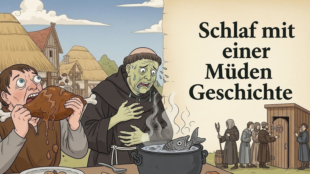 Wie es war, im Mittelalter zu ESSEN (Ohne danach auf dem Thron zu leben) | Schlaf mit einer Müden Ge