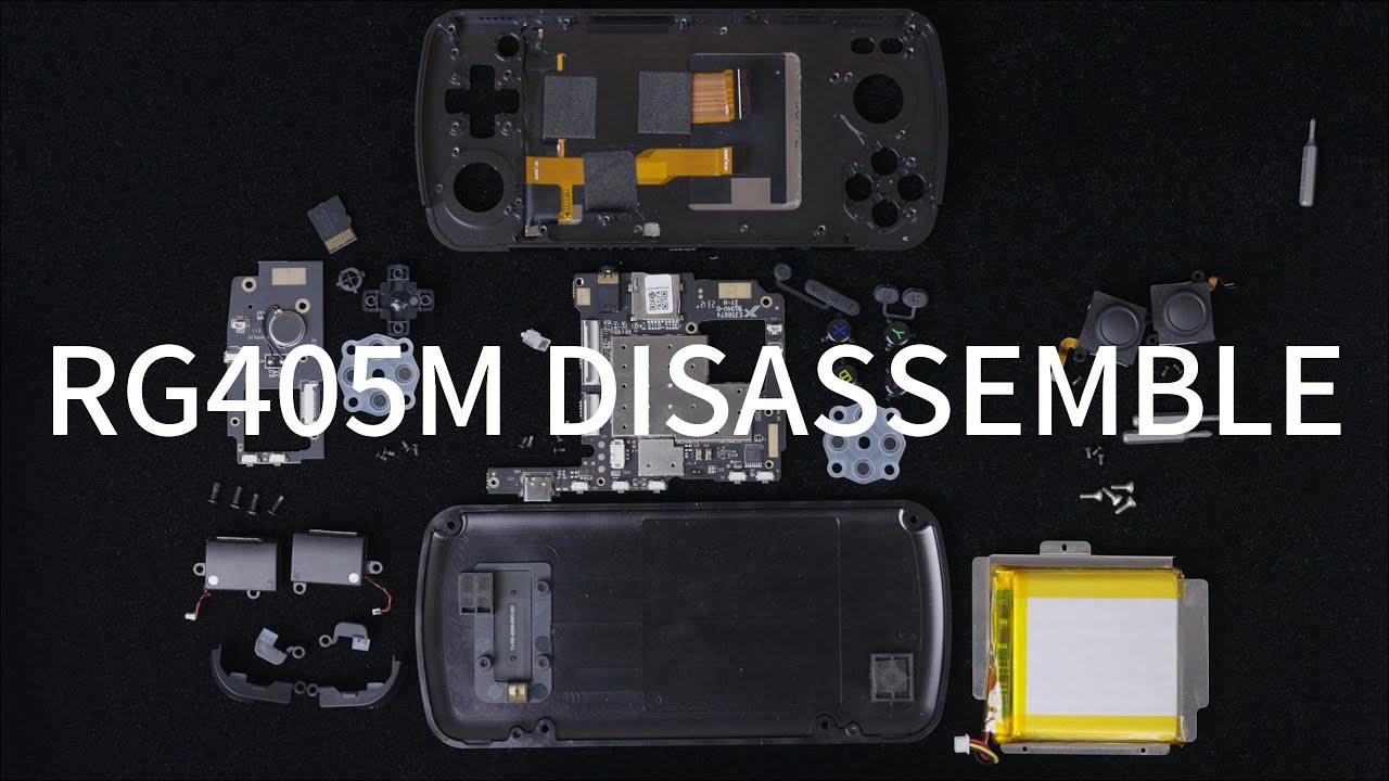 ANBERNIC RG405M DISASSEMBLE