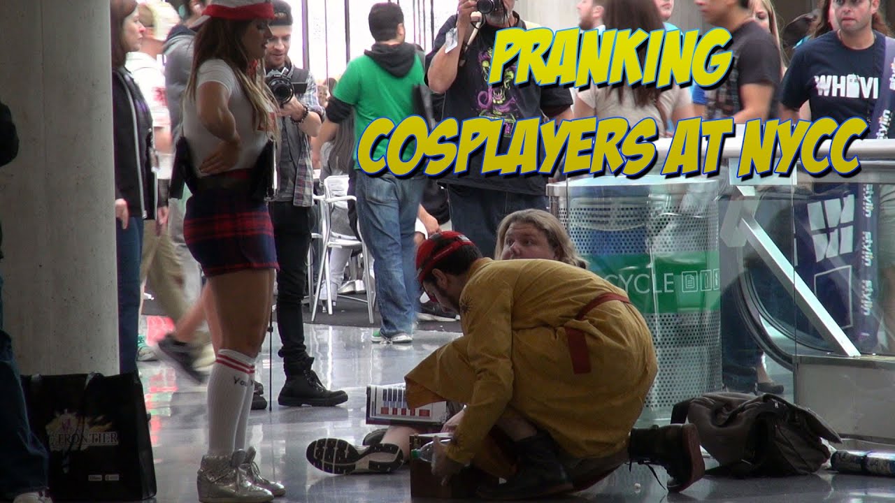World's heaviest box prank at NY Comic Con [NYCC]