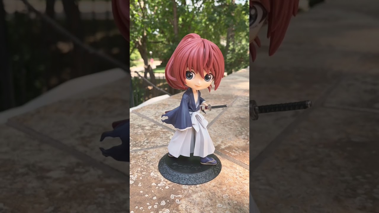Rurouni Kenshin | Kenshin Himura (Battosai) Banpresto Q-Posket Figure Unboxing! #shorts