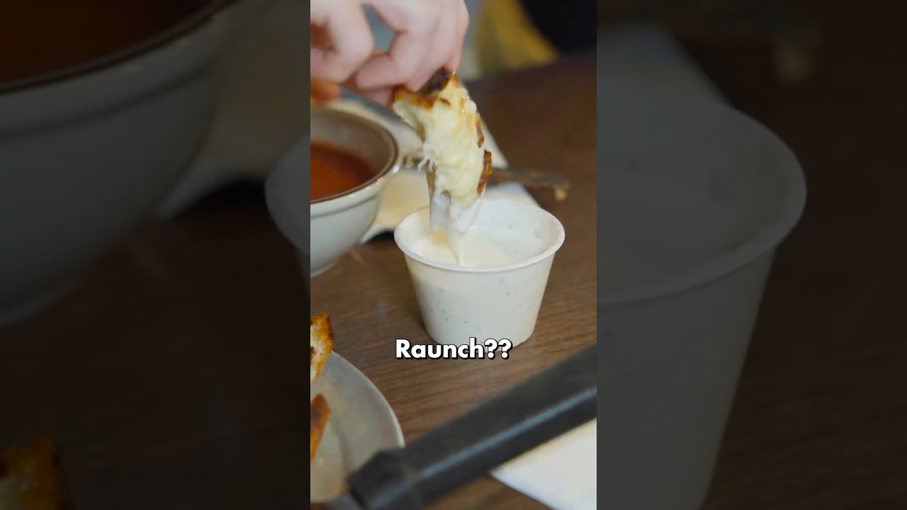 Two Brits try Homemade Ranch!