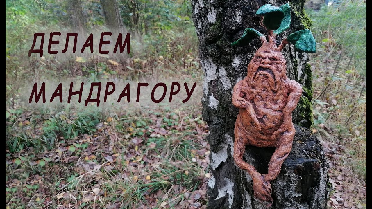 Делаем мандрагору своими руками