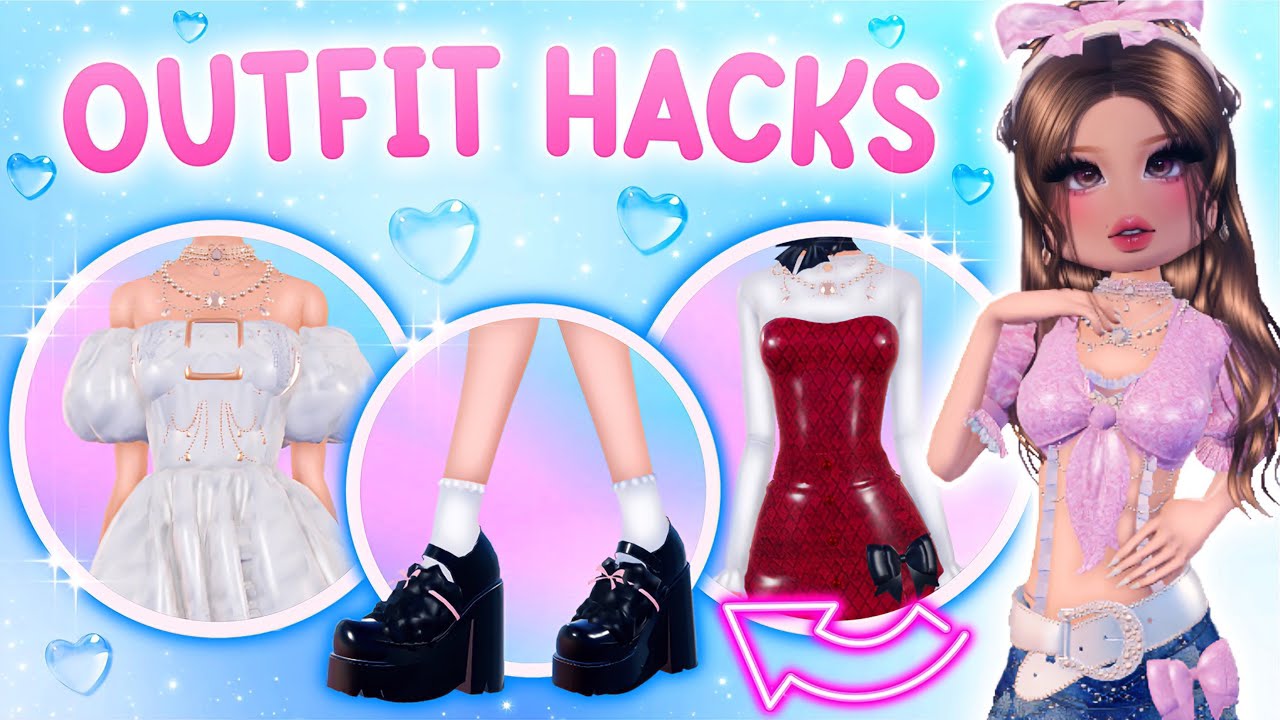 🚨GIVEAWAY WINNERS🚨 20 OUTFIT HACKS YOU NEED TO TRY IN DRESS TO IMPRESS *NON VIP* + *VIP* || ROBLOX