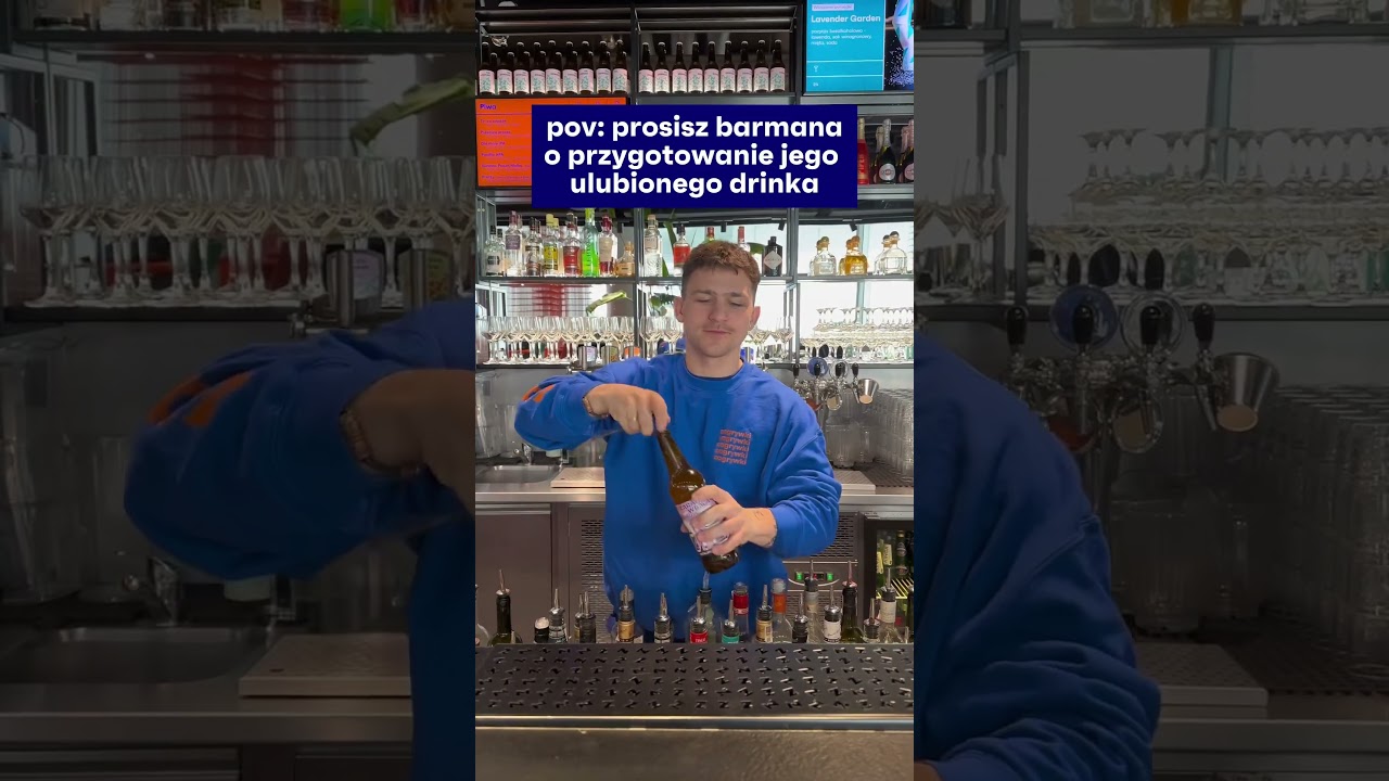 Jaki jest ulubiony drink barmana?